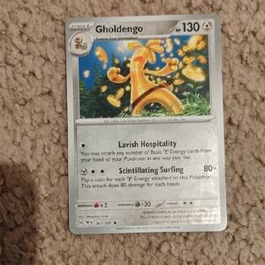 Gholdengo Pokémon Card